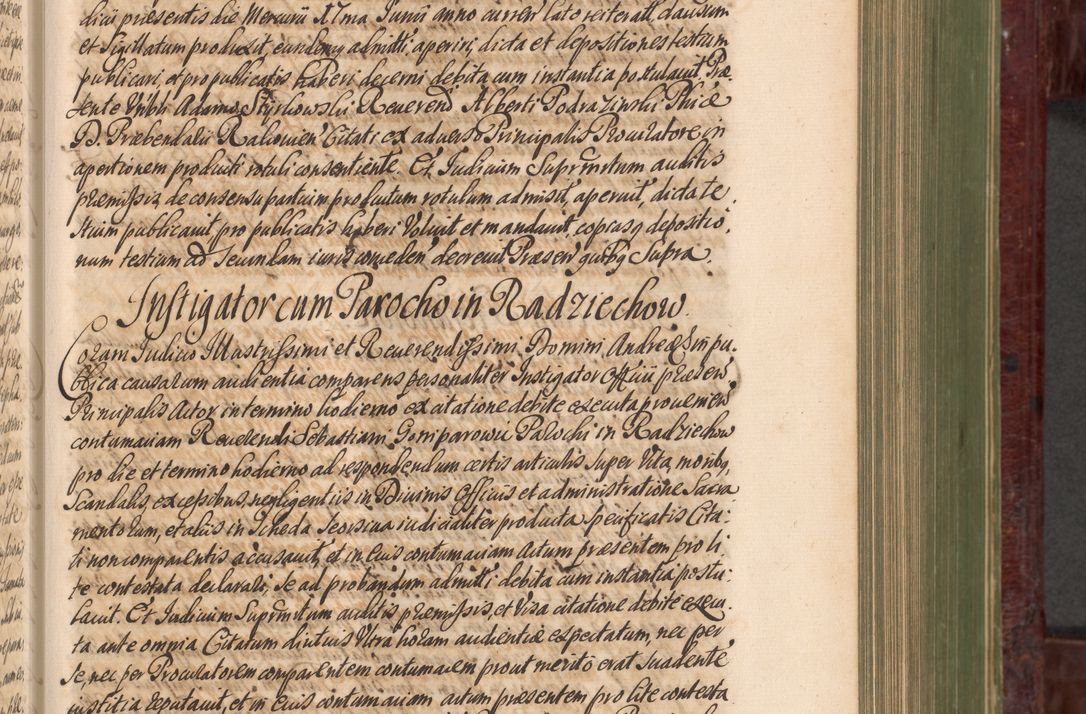 Zdjęcie nr 354 dla obiektu archiwalnego: Acta actorum episcopalium R. D. Andreae Trzebicki, episcopi Cracoviensis et ducis Severiae a die 29 Maii 1676 ad 1678 inclusive. Volumen VII