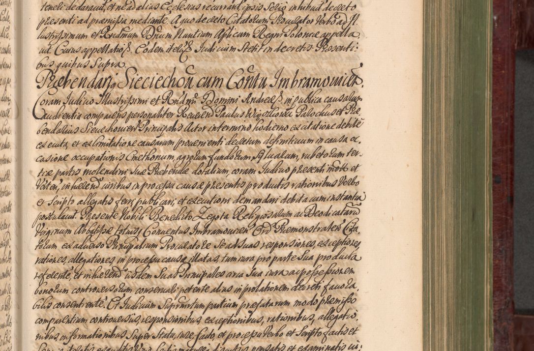 Zdjęcie nr 350 dla obiektu archiwalnego: Acta actorum episcopalium R. D. Andreae Trzebicki, episcopi Cracoviensis et ducis Severiae a die 29 Maii 1676 ad 1678 inclusive. Volumen VII