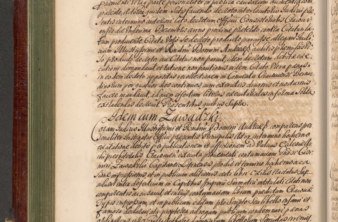 Zdjęcie nr 333 dla obiektu archiwalnego: Acta actorum episcopalium R. D. Andreae Trzebicki, episcopi Cracoviensis et ducis Severiae a die 29 Maii 1676 ad 1678 inclusive. Volumen VII