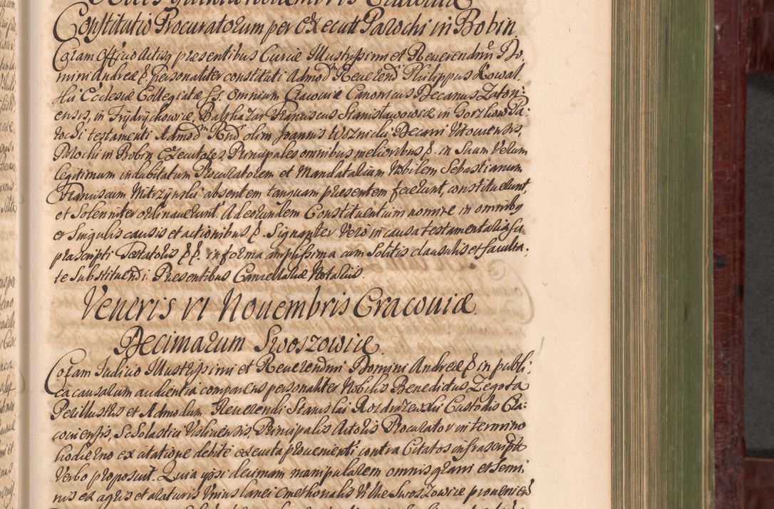 Zdjęcie nr 334 dla obiektu archiwalnego: Acta actorum episcopalium R. D. Andreae Trzebicki, episcopi Cracoviensis et ducis Severiae a die 29 Maii 1676 ad 1678 inclusive. Volumen VII