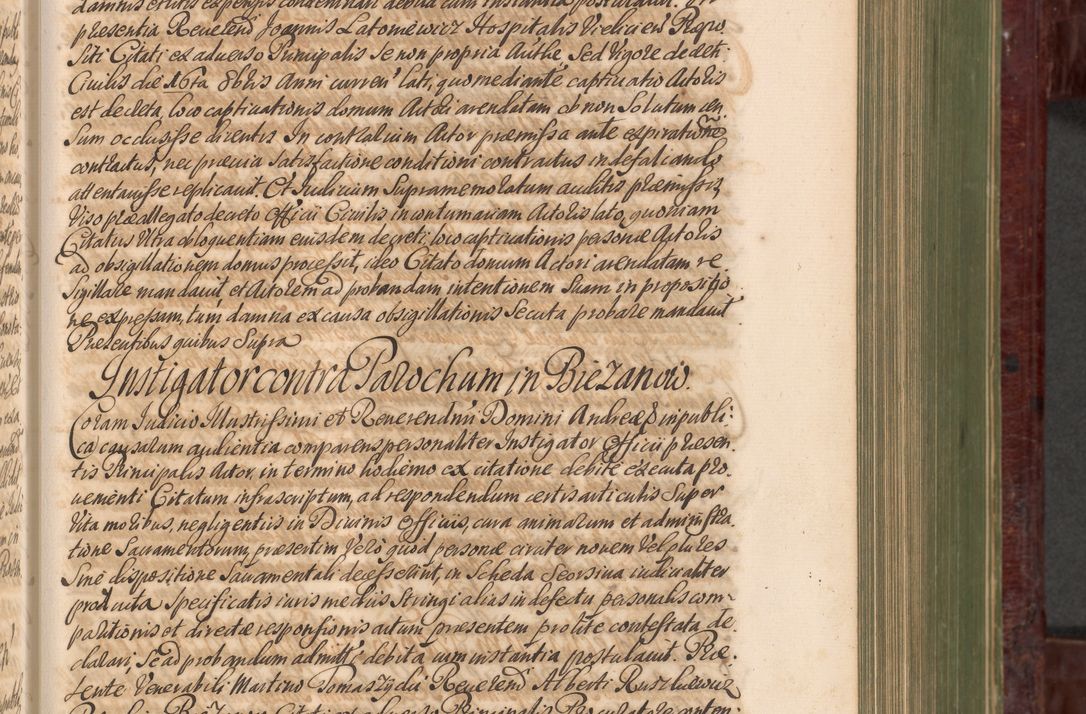 Zdjęcie nr 332 dla obiektu archiwalnego: Acta actorum episcopalium R. D. Andreae Trzebicki, episcopi Cracoviensis et ducis Severiae a die 29 Maii 1676 ad 1678 inclusive. Volumen VII