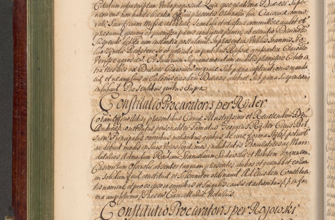Zdjęcie nr 329 dla obiektu archiwalnego: Acta actorum episcopalium R. D. Andreae Trzebicki, episcopi Cracoviensis et ducis Severiae a die 29 Maii 1676 ad 1678 inclusive. Volumen VII