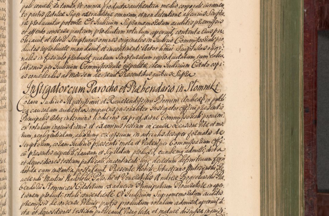 Zdjęcie nr 328 dla obiektu archiwalnego: Acta actorum episcopalium R. D. Andreae Trzebicki, episcopi Cracoviensis et ducis Severiae a die 29 Maii 1676 ad 1678 inclusive. Volumen VII