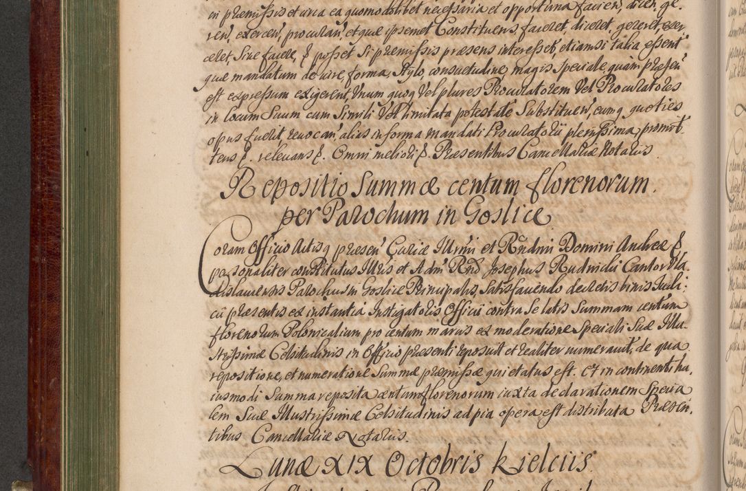 Zdjęcie nr 323 dla obiektu archiwalnego: Acta actorum episcopalium R. D. Andreae Trzebicki, episcopi Cracoviensis et ducis Severiae a die 29 Maii 1676 ad 1678 inclusive. Volumen VII