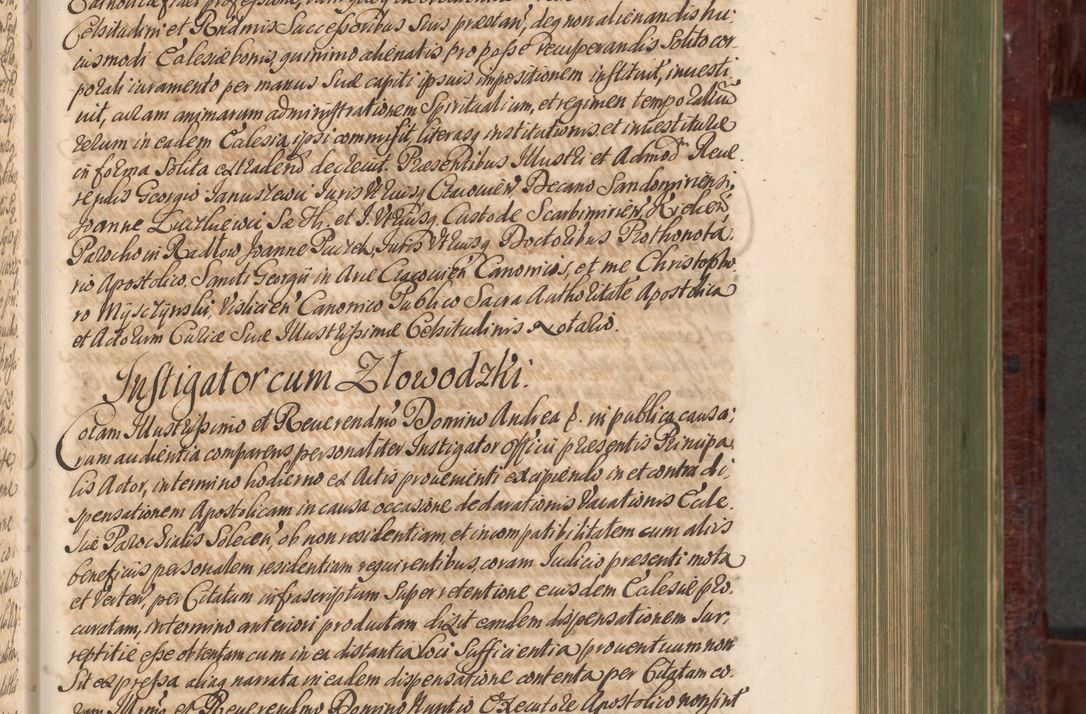Zdjęcie nr 320 dla obiektu archiwalnego: Acta actorum episcopalium R. D. Andreae Trzebicki, episcopi Cracoviensis et ducis Severiae a die 29 Maii 1676 ad 1678 inclusive. Volumen VII