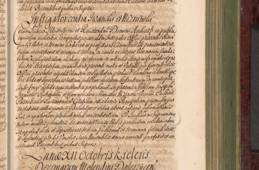 Zdjęcie nr 310 dla obiektu archiwalnego: Acta actorum episcopalium R. D. Andreae Trzebicki, episcopi Cracoviensis et ducis Severiae a die 29 Maii 1676 ad 1678 inclusive. Volumen VII