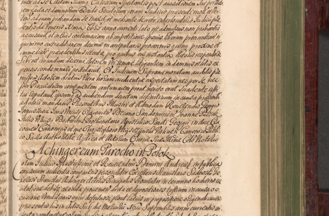 Zdjęcie nr 306 dla obiektu archiwalnego: Acta actorum episcopalium R. D. Andreae Trzebicki, episcopi Cracoviensis et ducis Severiae a die 29 Maii 1676 ad 1678 inclusive. Volumen VII