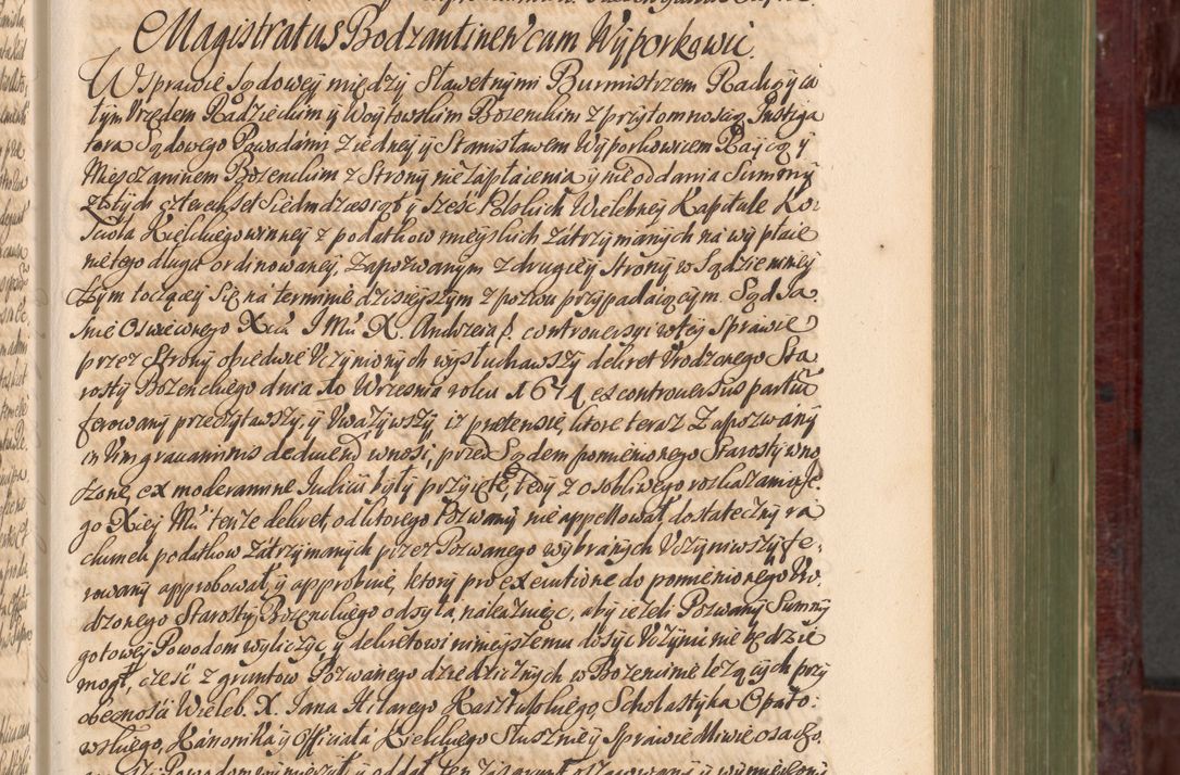 Zdjęcie nr 296 dla obiektu archiwalnego: Acta actorum episcopalium R. D. Andreae Trzebicki, episcopi Cracoviensis et ducis Severiae a die 29 Maii 1676 ad 1678 inclusive. Volumen VII