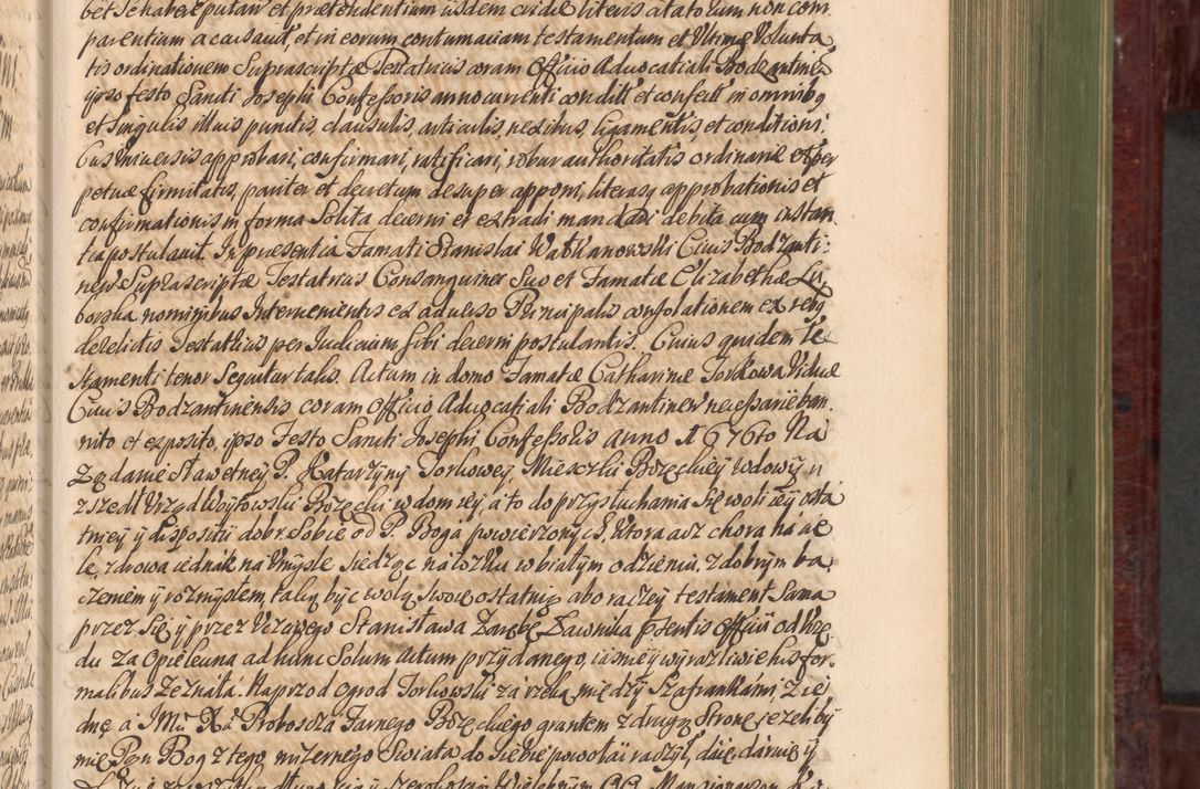 Zdjęcie nr 290 dla obiektu archiwalnego: Acta actorum episcopalium R. D. Andreae Trzebicki, episcopi Cracoviensis et ducis Severiae a die 29 Maii 1676 ad 1678 inclusive. Volumen VII