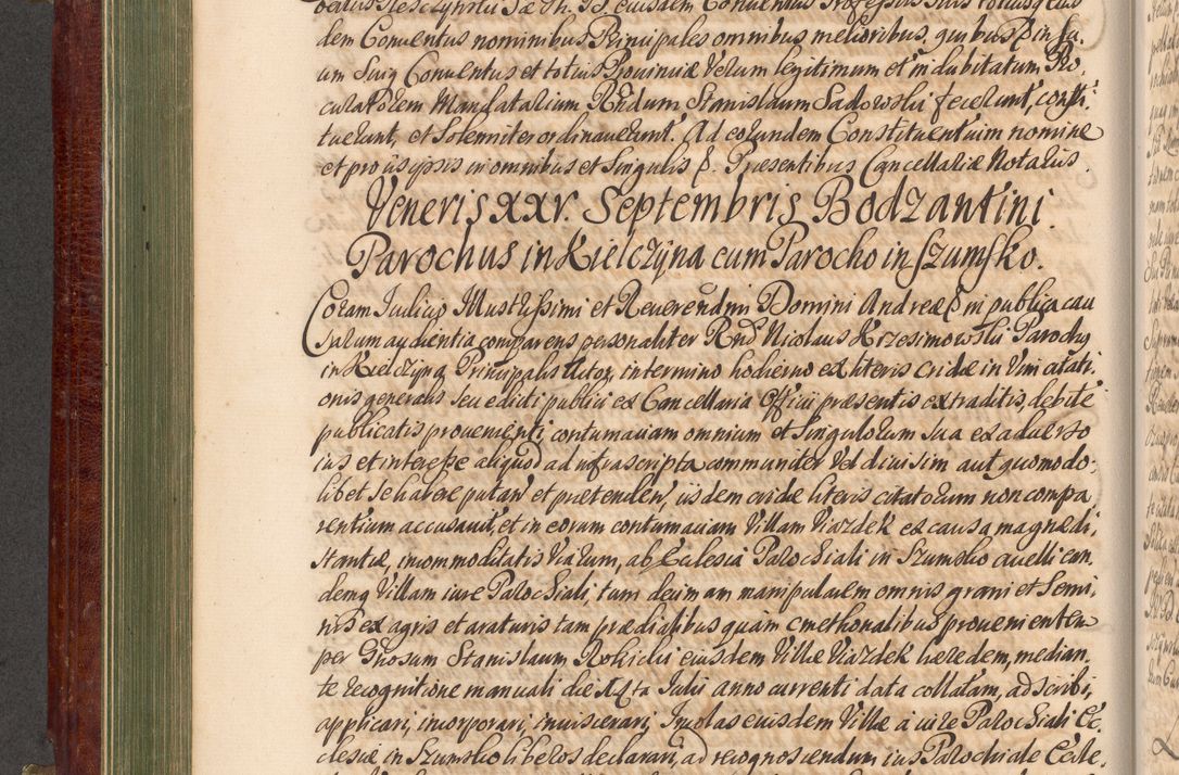 Zdjęcie nr 287 dla obiektu archiwalnego: Acta actorum episcopalium R. D. Andreae Trzebicki, episcopi Cracoviensis et ducis Severiae a die 29 Maii 1676 ad 1678 inclusive. Volumen VII