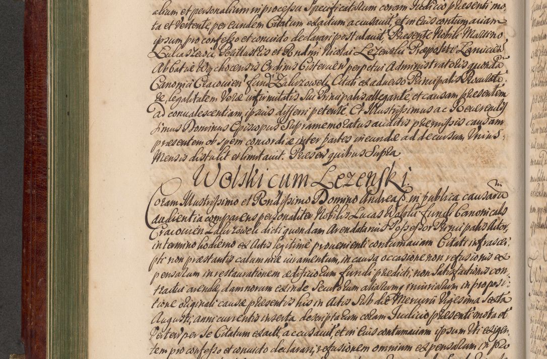 Zdjęcie nr 281 dla obiektu archiwalnego: Acta actorum episcopalium R. D. Andreae Trzebicki, episcopi Cracoviensis et ducis Severiae a die 29 Maii 1676 ad 1678 inclusive. Volumen VII