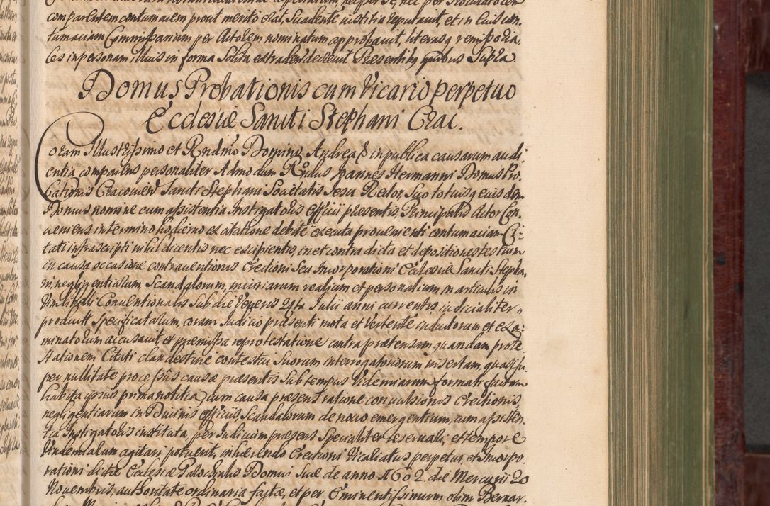 Zdjęcie nr 276 dla obiektu archiwalnego: Acta actorum episcopalium R. D. Andreae Trzebicki, episcopi Cracoviensis et ducis Severiae a die 29 Maii 1676 ad 1678 inclusive. Volumen VII