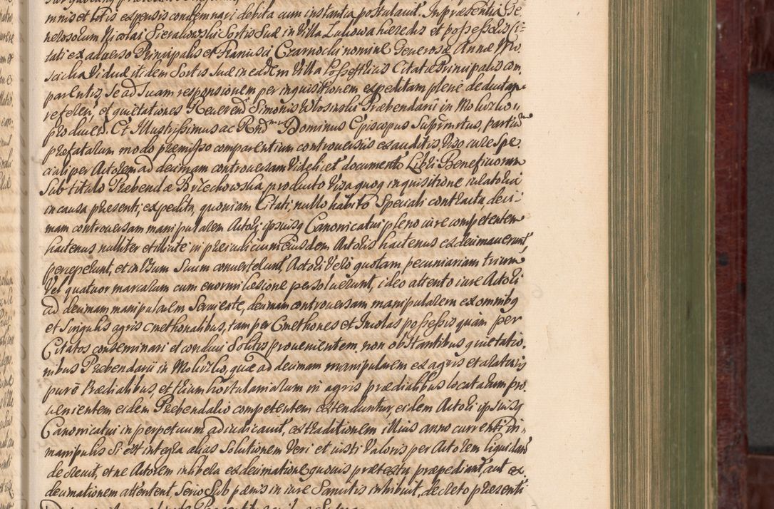 Zdjęcie nr 274 dla obiektu archiwalnego: Acta actorum episcopalium R. D. Andreae Trzebicki, episcopi Cracoviensis et ducis Severiae a die 29 Maii 1676 ad 1678 inclusive. Volumen VII