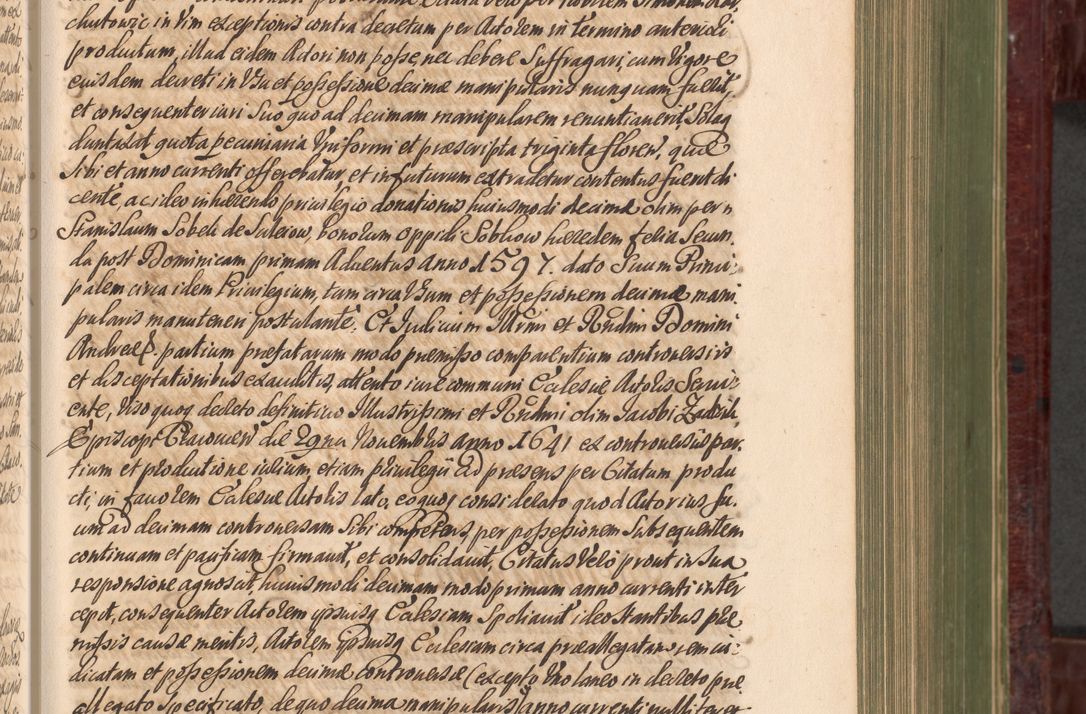 Zdjęcie nr 266 dla obiektu archiwalnego: Acta actorum episcopalium R. D. Andreae Trzebicki, episcopi Cracoviensis et ducis Severiae a die 29 Maii 1676 ad 1678 inclusive. Volumen VII