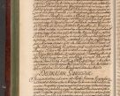 Zdjęcie nr 265 dla obiektu archiwalnego: Acta actorum episcopalium R. D. Andreae Trzebicki, episcopi Cracoviensis et ducis Severiae a die 29 Maii 1676 ad 1678 inclusive. Volumen VII