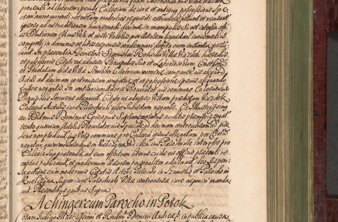 Zdjęcie nr 262 dla obiektu archiwalnego: Acta actorum episcopalium R. D. Andreae Trzebicki, episcopi Cracoviensis et ducis Severiae a die 29 Maii 1676 ad 1678 inclusive. Volumen VII
