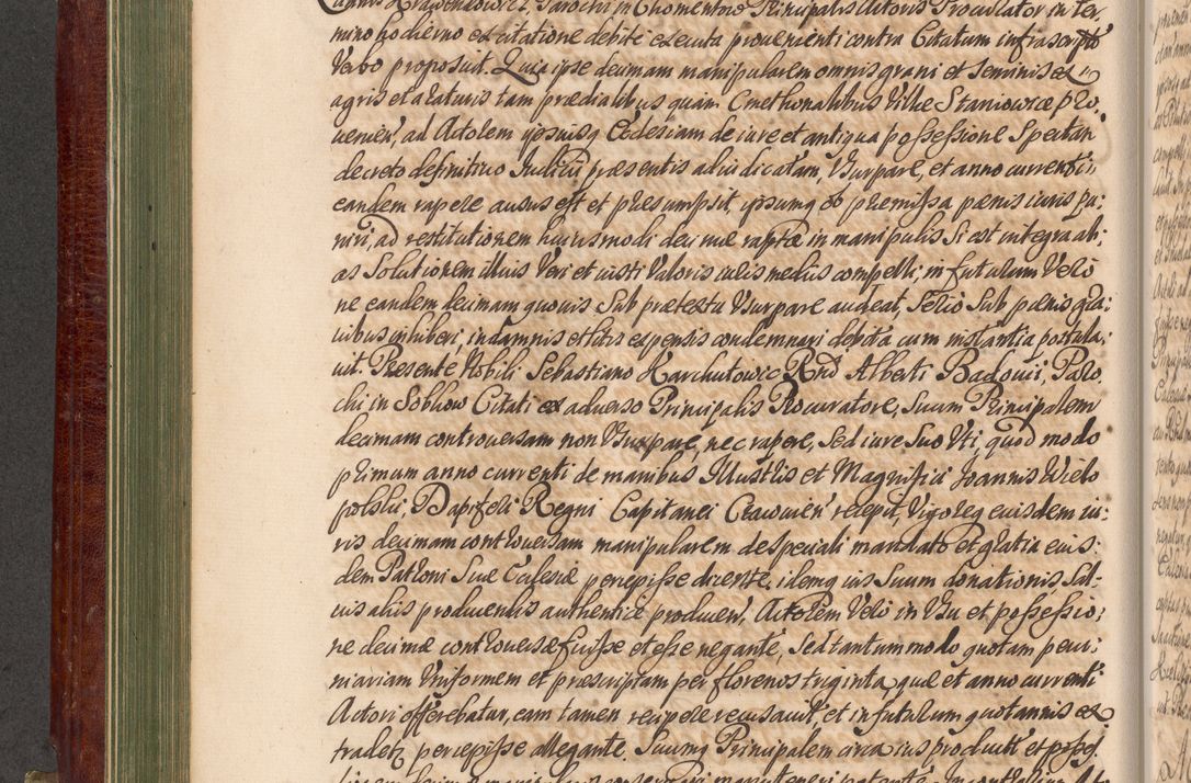 Zdjęcie nr 261 dla obiektu archiwalnego: Acta actorum episcopalium R. D. Andreae Trzebicki, episcopi Cracoviensis et ducis Severiae a die 29 Maii 1676 ad 1678 inclusive. Volumen VII