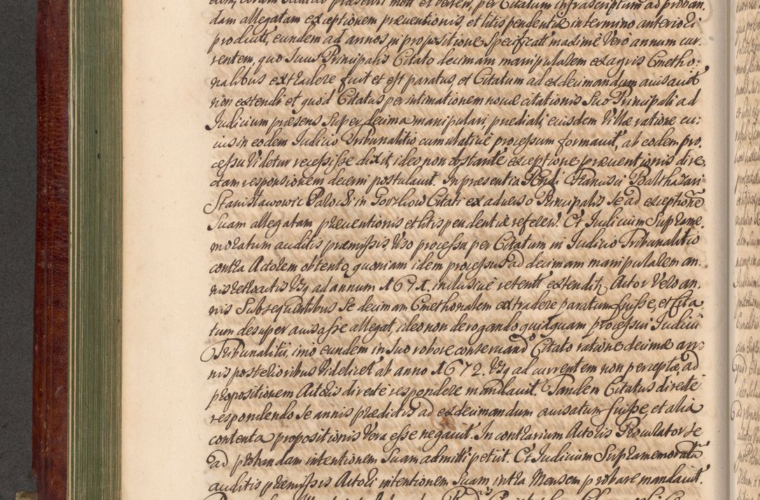 Zdjęcie nr 257 dla obiektu archiwalnego: Acta actorum episcopalium R. D. Andreae Trzebicki, episcopi Cracoviensis et ducis Severiae a die 29 Maii 1676 ad 1678 inclusive. Volumen VII