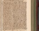 Zdjęcie nr 256 dla obiektu archiwalnego: Acta actorum episcopalium R. D. Andreae Trzebicki, episcopi Cracoviensis et ducis Severiae a die 29 Maii 1676 ad 1678 inclusive. Volumen VII