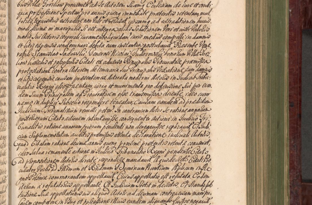 Zdjęcie nr 258 dla obiektu archiwalnego: Acta actorum episcopalium R. D. Andreae Trzebicki, episcopi Cracoviensis et ducis Severiae a die 29 Maii 1676 ad 1678 inclusive. Volumen VII