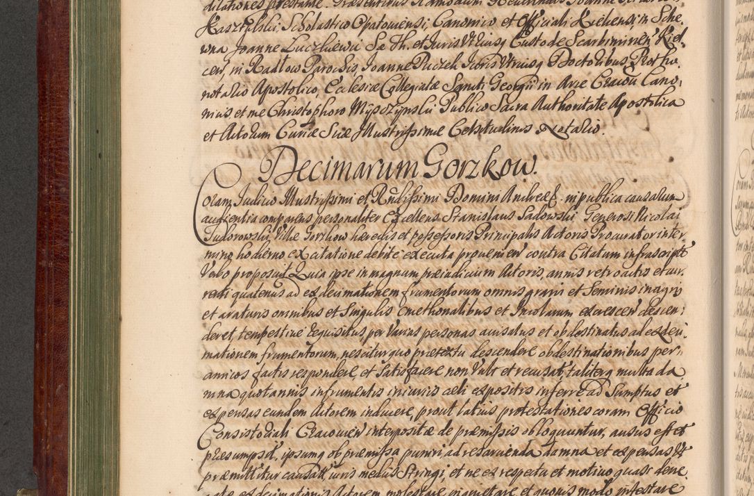 Zdjęcie nr 247 dla obiektu archiwalnego: Acta actorum episcopalium R. D. Andreae Trzebicki, episcopi Cracoviensis et ducis Severiae a die 29 Maii 1676 ad 1678 inclusive. Volumen VII