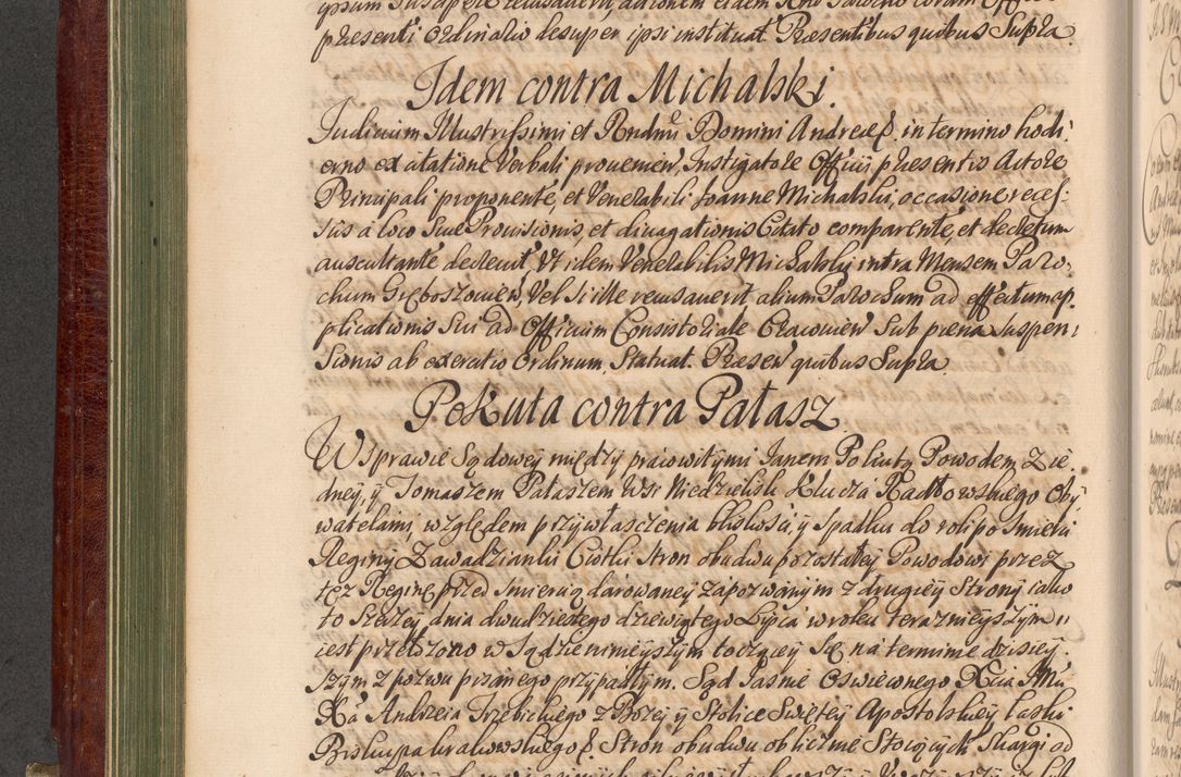 Zdjęcie nr 243 dla obiektu archiwalnego: Acta actorum episcopalium R. D. Andreae Trzebicki, episcopi Cracoviensis et ducis Severiae a die 29 Maii 1676 ad 1678 inclusive. Volumen VII