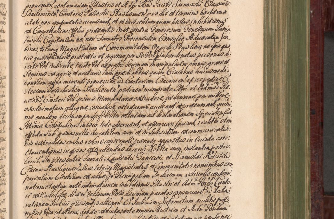 Zdjęcie nr 242 dla obiektu archiwalnego: Acta actorum episcopalium R. D. Andreae Trzebicki, episcopi Cracoviensis et ducis Severiae a die 29 Maii 1676 ad 1678 inclusive. Volumen VII