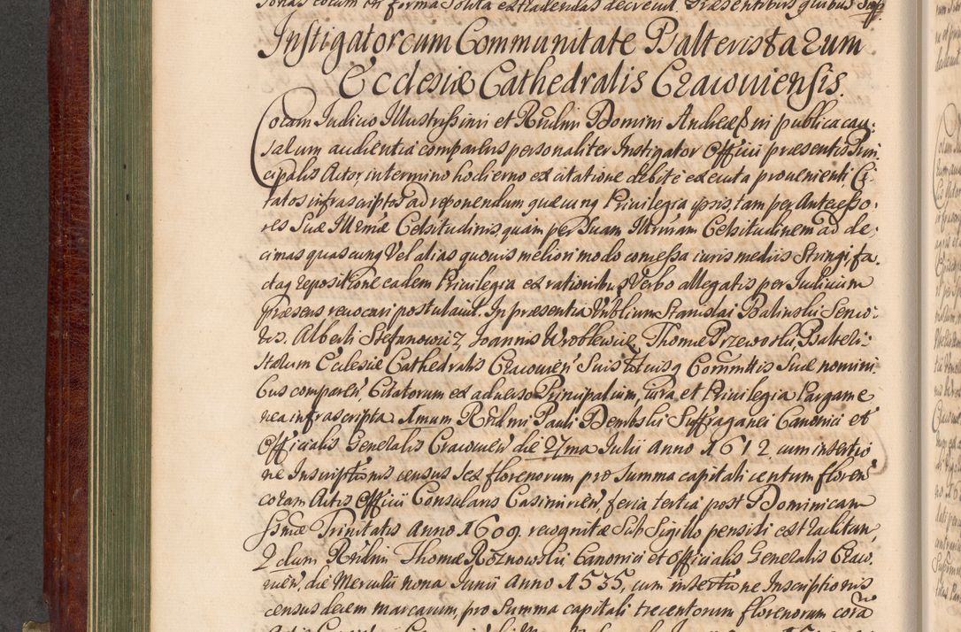 Zdjęcie nr 239 dla obiektu archiwalnego: Acta actorum episcopalium R. D. Andreae Trzebicki, episcopi Cracoviensis et ducis Severiae a die 29 Maii 1676 ad 1678 inclusive. Volumen VII