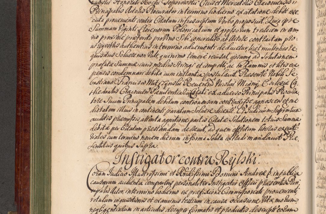 Zdjęcie nr 237 dla obiektu archiwalnego: Acta actorum episcopalium R. D. Andreae Trzebicki, episcopi Cracoviensis et ducis Severiae a die 29 Maii 1676 ad 1678 inclusive. Volumen VII