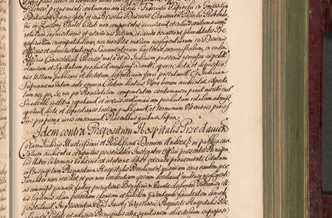 Zdjęcie nr 238 dla obiektu archiwalnego: Acta actorum episcopalium R. D. Andreae Trzebicki, episcopi Cracoviensis et ducis Severiae a die 29 Maii 1676 ad 1678 inclusive. Volumen VII