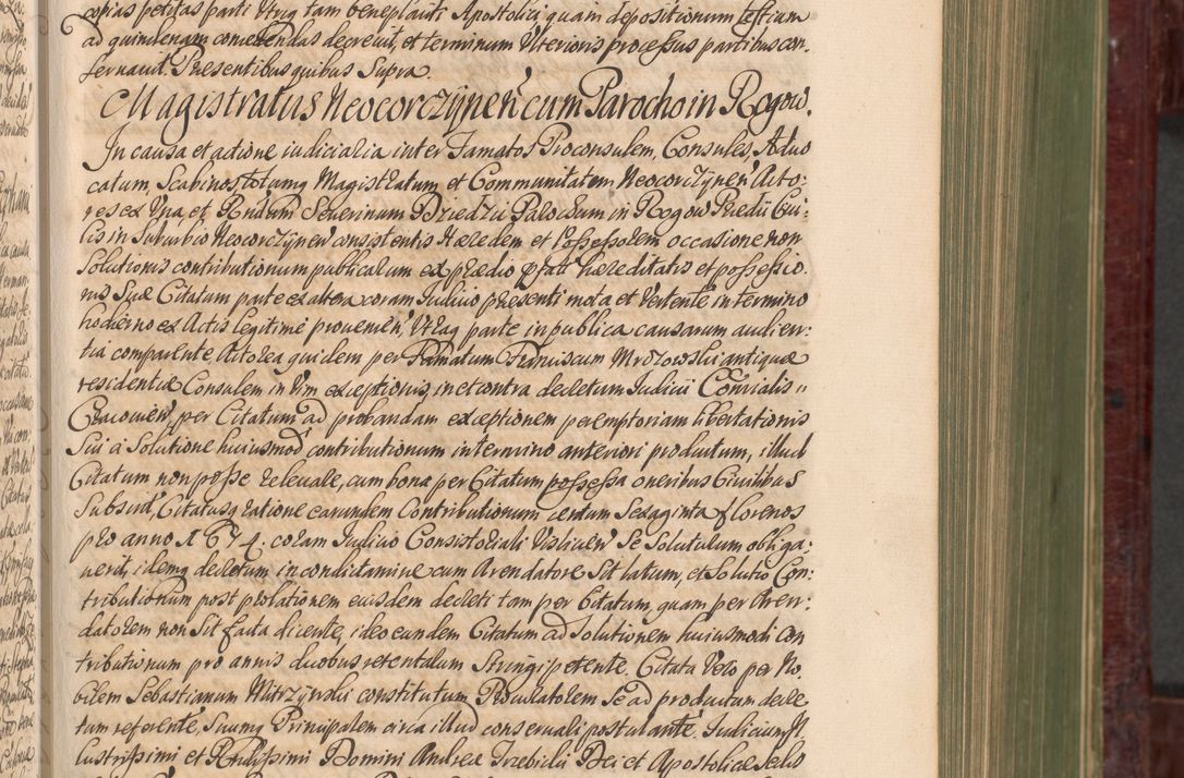 Zdjęcie nr 234 dla obiektu archiwalnego: Acta actorum episcopalium R. D. Andreae Trzebicki, episcopi Cracoviensis et ducis Severiae a die 29 Maii 1676 ad 1678 inclusive. Volumen VII