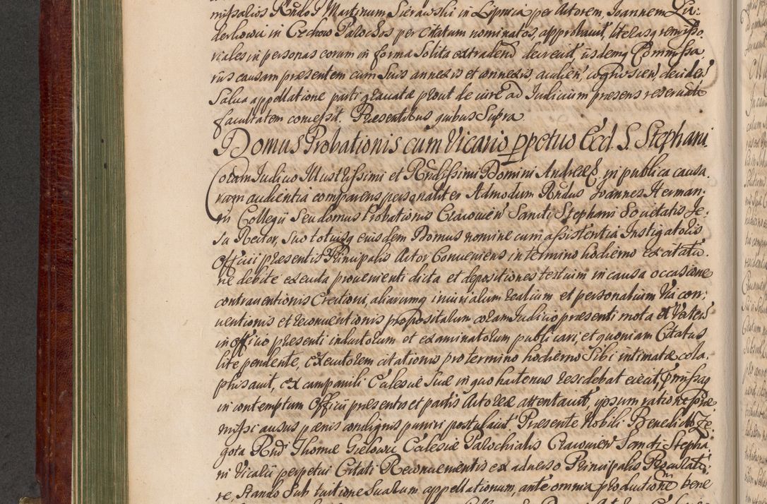 Zdjęcie nr 233 dla obiektu archiwalnego: Acta actorum episcopalium R. D. Andreae Trzebicki, episcopi Cracoviensis et ducis Severiae a die 29 Maii 1676 ad 1678 inclusive. Volumen VII