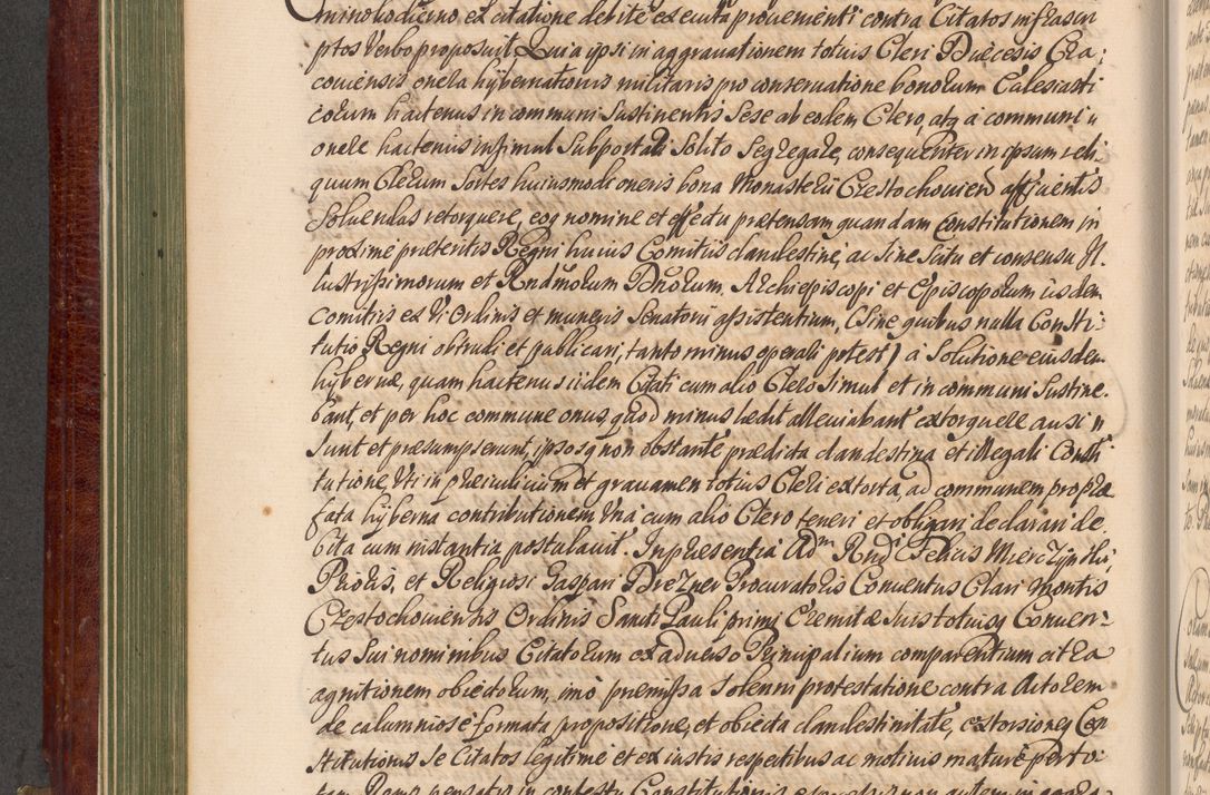 Zdjęcie nr 221 dla obiektu archiwalnego: Acta actorum episcopalium R. D. Andreae Trzebicki, episcopi Cracoviensis et ducis Severiae a die 29 Maii 1676 ad 1678 inclusive. Volumen VII