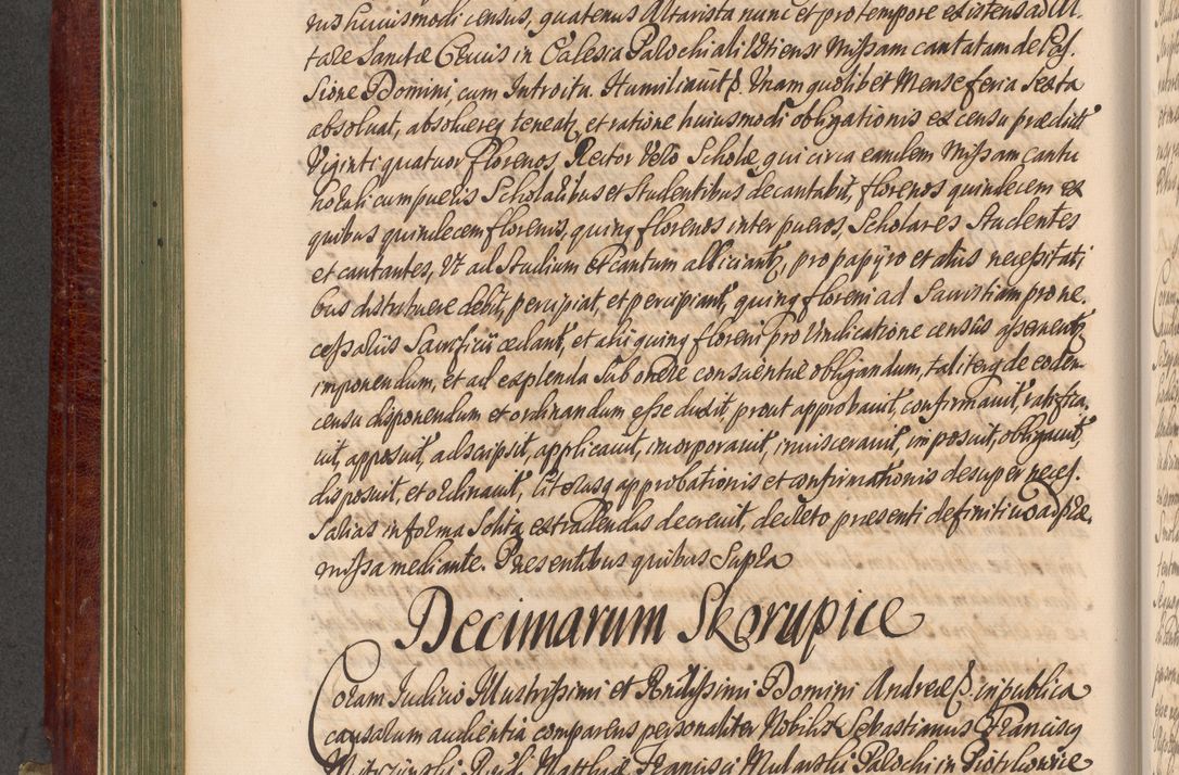 Zdjęcie nr 217 dla obiektu archiwalnego: Acta actorum episcopalium R. D. Andreae Trzebicki, episcopi Cracoviensis et ducis Severiae a die 29 Maii 1676 ad 1678 inclusive. Volumen VII