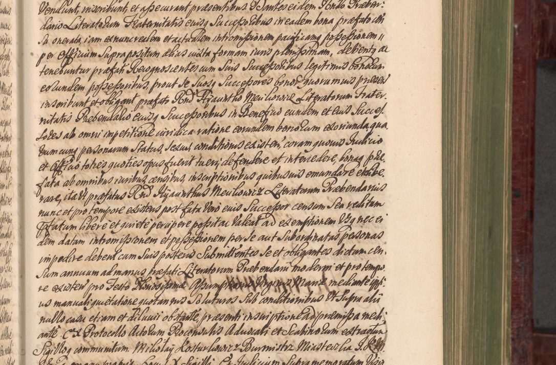 Zdjęcie nr 216 dla obiektu archiwalnego: Acta actorum episcopalium R. D. Andreae Trzebicki, episcopi Cracoviensis et ducis Severiae a die 29 Maii 1676 ad 1678 inclusive. Volumen VII