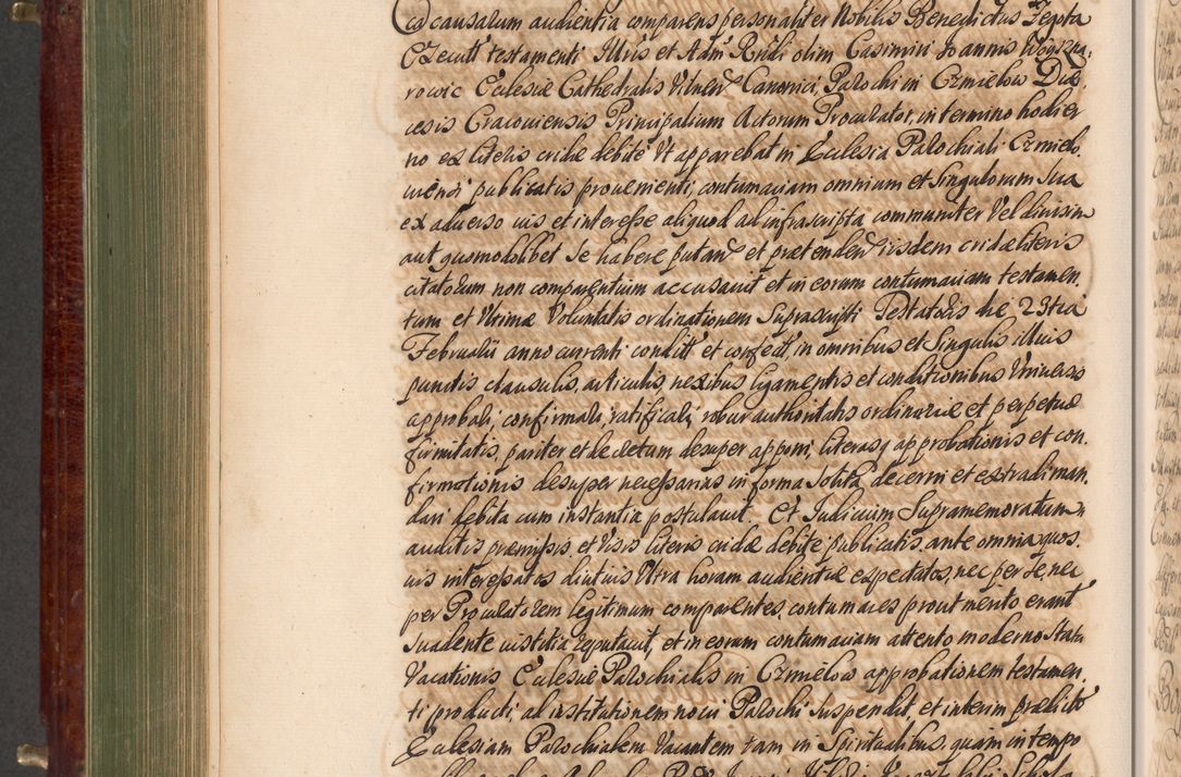 Zdjęcie nr 601 dla obiektu archiwalnego: Acta actorum episcopalium R. D. Andreae Trzebicki, episcopi Cracoviensis et ducis Severiae a die 29 Maii 1676 ad 1678 inclusive. Volumen VII