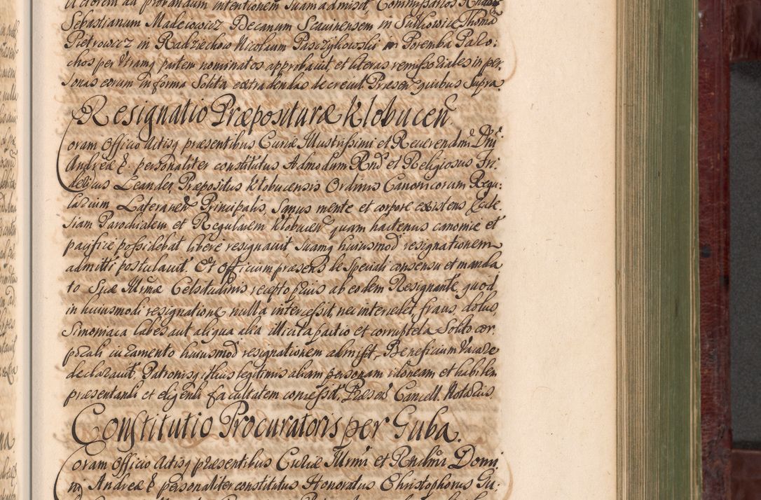 Zdjęcie nr 600 dla obiektu archiwalnego: Acta actorum episcopalium R. D. Andreae Trzebicki, episcopi Cracoviensis et ducis Severiae a die 29 Maii 1676 ad 1678 inclusive. Volumen VII