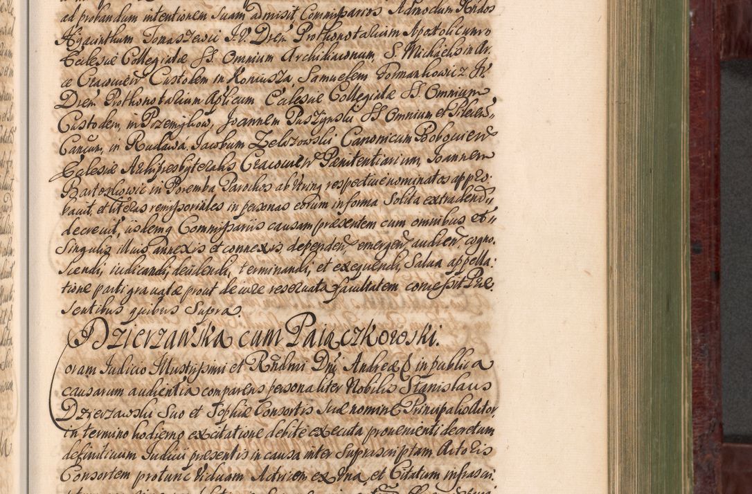 Zdjęcie nr 592 dla obiektu archiwalnego: Acta actorum episcopalium R. D. Andreae Trzebicki, episcopi Cracoviensis et ducis Severiae a die 29 Maii 1676 ad 1678 inclusive. Volumen VII