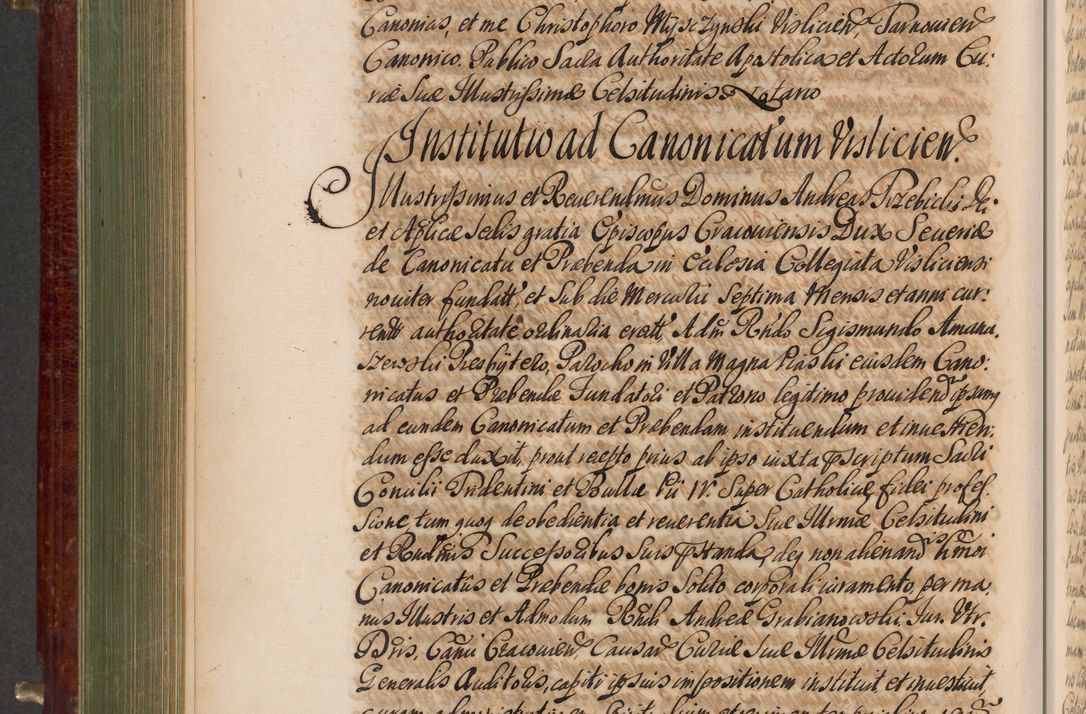 Zdjęcie nr 585 dla obiektu archiwalnego: Acta actorum episcopalium R. D. Andreae Trzebicki, episcopi Cracoviensis et ducis Severiae a die 29 Maii 1676 ad 1678 inclusive. Volumen VII