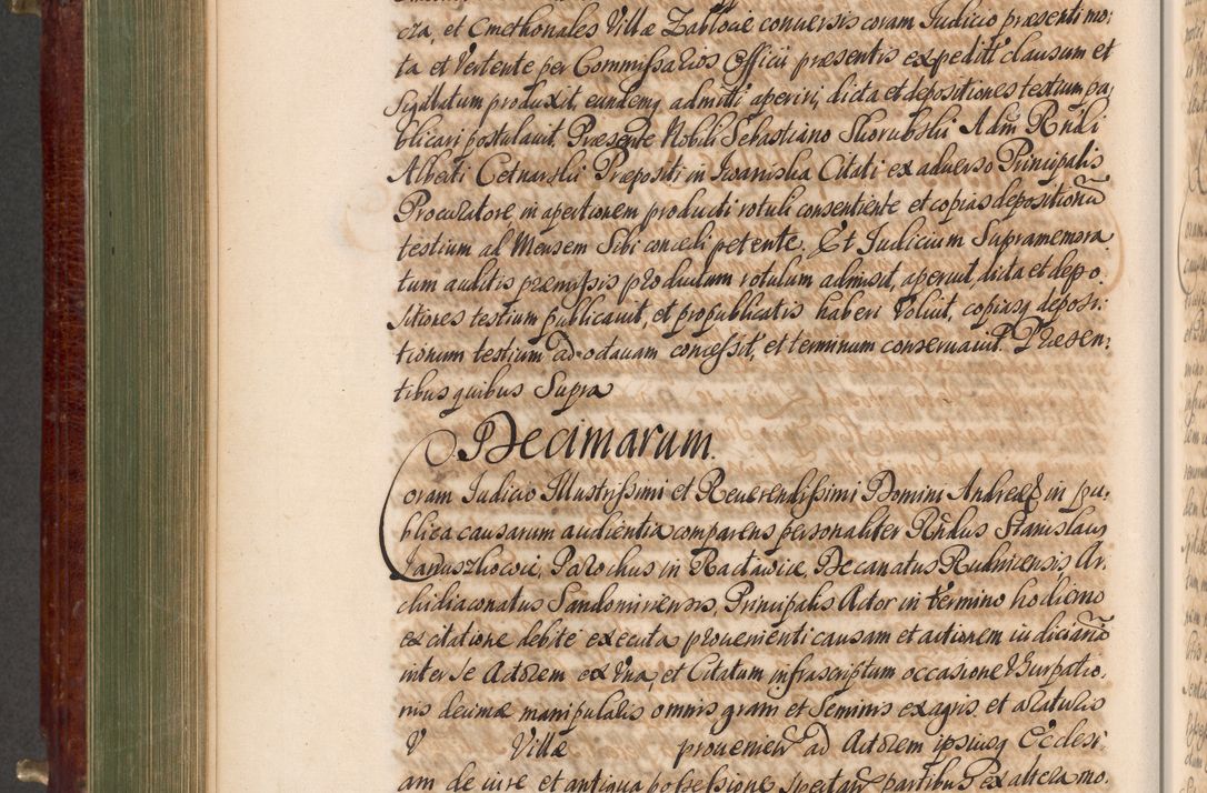 Zdjęcie nr 587 dla obiektu archiwalnego: Acta actorum episcopalium R. D. Andreae Trzebicki, episcopi Cracoviensis et ducis Severiae a die 29 Maii 1676 ad 1678 inclusive. Volumen VII
