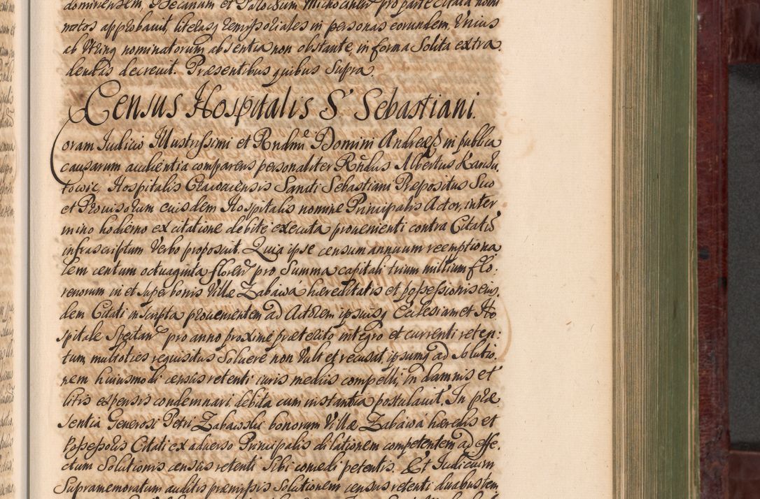 Zdjęcie nr 588 dla obiektu archiwalnego: Acta actorum episcopalium R. D. Andreae Trzebicki, episcopi Cracoviensis et ducis Severiae a die 29 Maii 1676 ad 1678 inclusive. Volumen VII