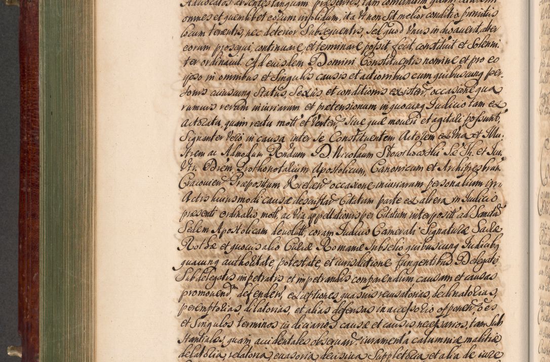Zdjęcie nr 581 dla obiektu archiwalnego: Acta actorum episcopalium R. D. Andreae Trzebicki, episcopi Cracoviensis et ducis Severiae a die 29 Maii 1676 ad 1678 inclusive. Volumen VII