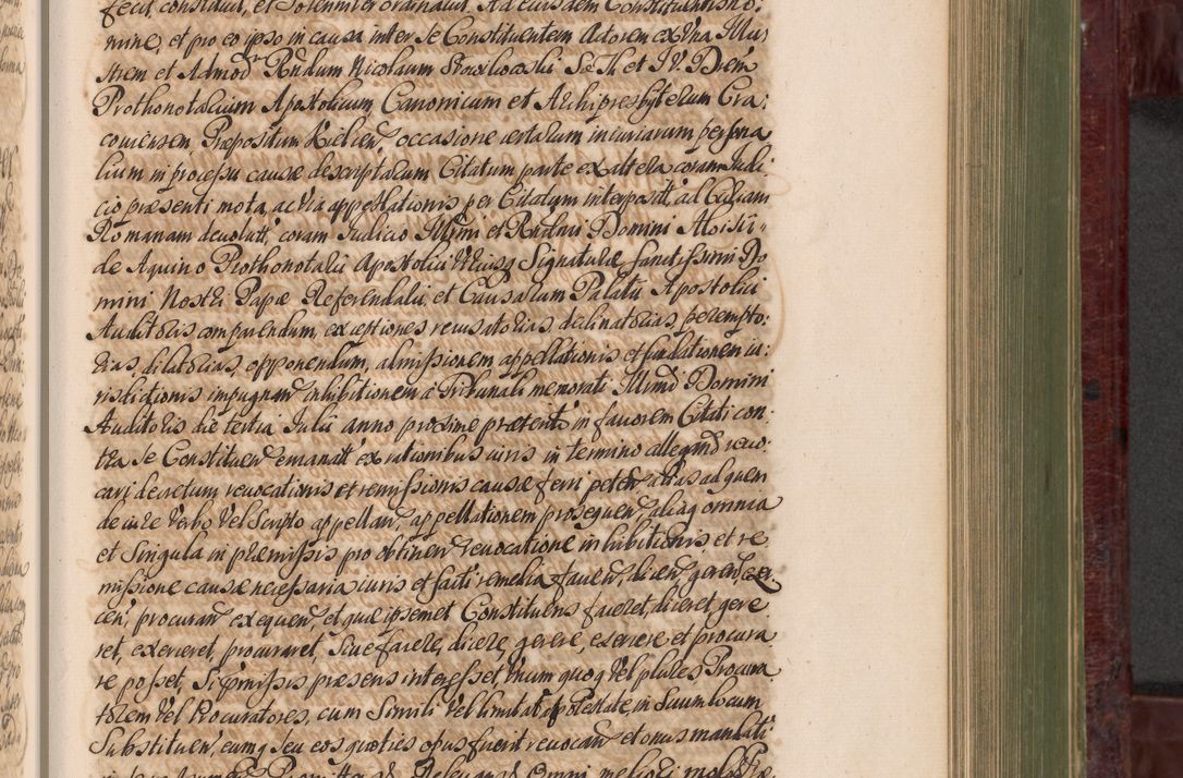 Zdjęcie nr 580 dla obiektu archiwalnego: Acta actorum episcopalium R. D. Andreae Trzebicki, episcopi Cracoviensis et ducis Severiae a die 29 Maii 1676 ad 1678 inclusive. Volumen VII