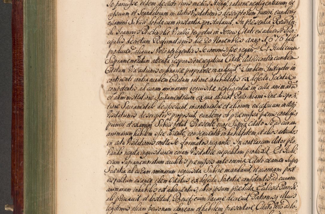 Zdjęcie nr 577 dla obiektu archiwalnego: Acta actorum episcopalium R. D. Andreae Trzebicki, episcopi Cracoviensis et ducis Severiae a die 29 Maii 1676 ad 1678 inclusive. Volumen VII