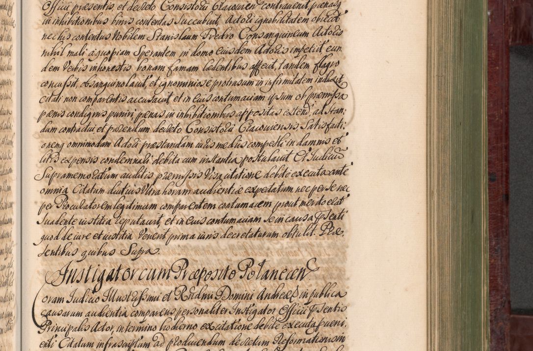Zdjęcie nr 570 dla obiektu archiwalnego: Acta actorum episcopalium R. D. Andreae Trzebicki, episcopi Cracoviensis et ducis Severiae a die 29 Maii 1676 ad 1678 inclusive. Volumen VII