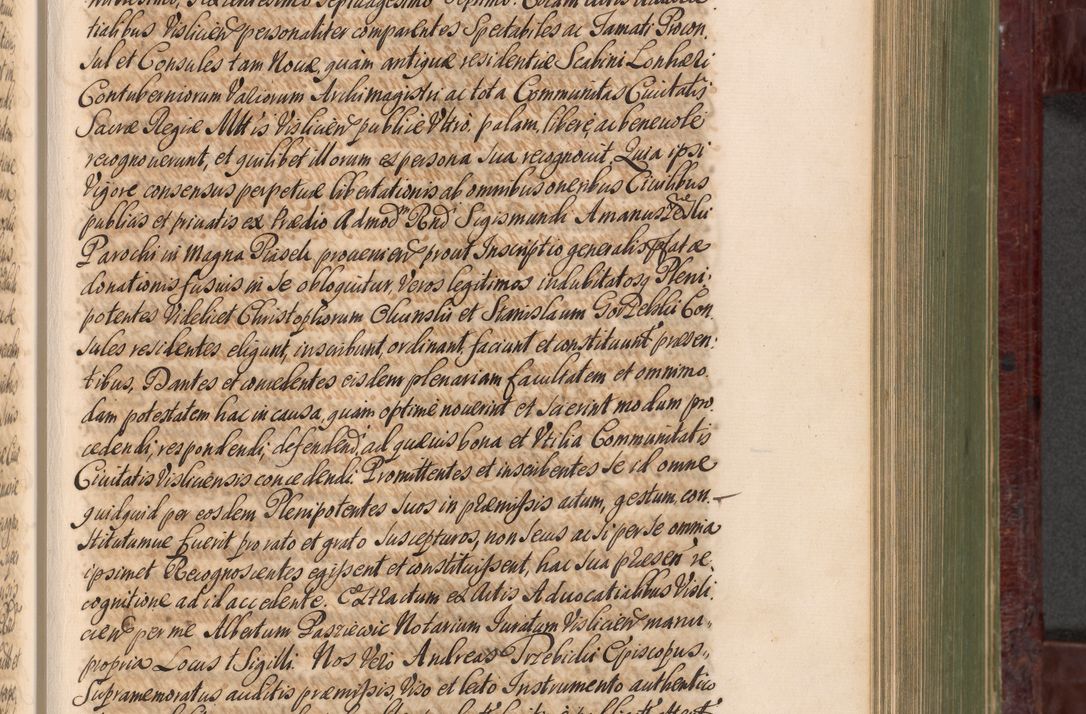 Zdjęcie nr 562 dla obiektu archiwalnego: Acta actorum episcopalium R. D. Andreae Trzebicki, episcopi Cracoviensis et ducis Severiae a die 29 Maii 1676 ad 1678 inclusive. Volumen VII