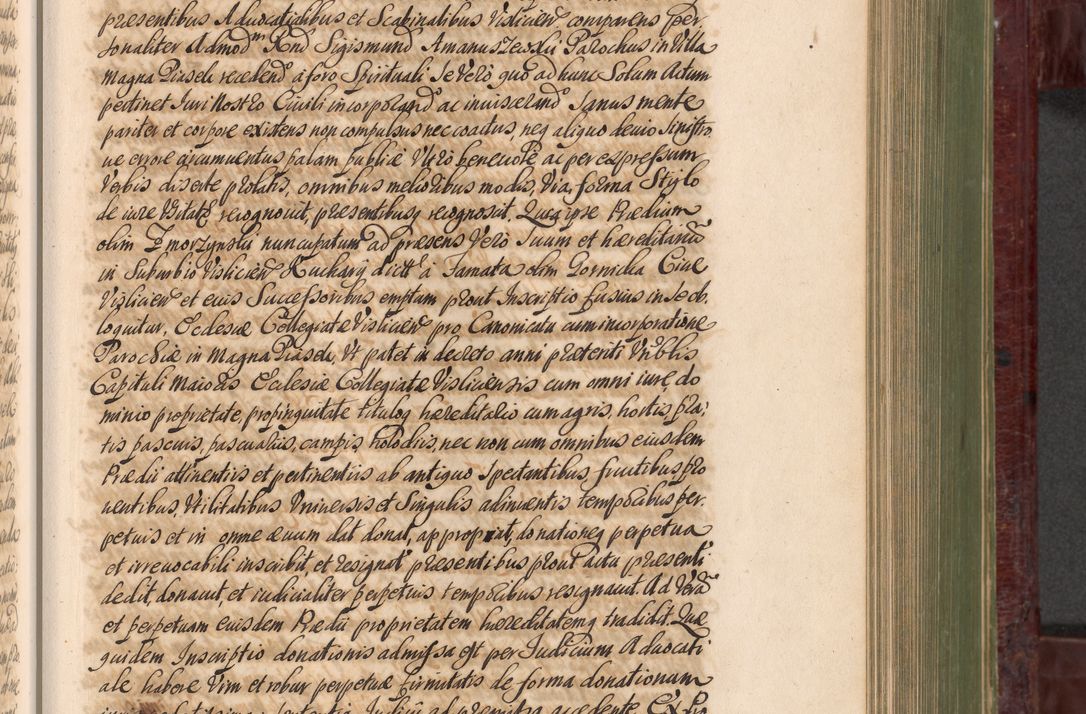Zdjęcie nr 558 dla obiektu archiwalnego: Acta actorum episcopalium R. D. Andreae Trzebicki, episcopi Cracoviensis et ducis Severiae a die 29 Maii 1676 ad 1678 inclusive. Volumen VII