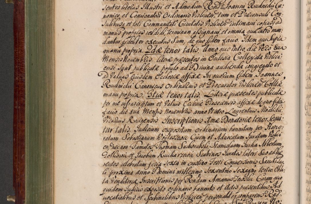 Zdjęcie nr 551 dla obiektu archiwalnego: Acta actorum episcopalium R. D. Andreae Trzebicki, episcopi Cracoviensis et ducis Severiae a die 29 Maii 1676 ad 1678 inclusive. Volumen VII