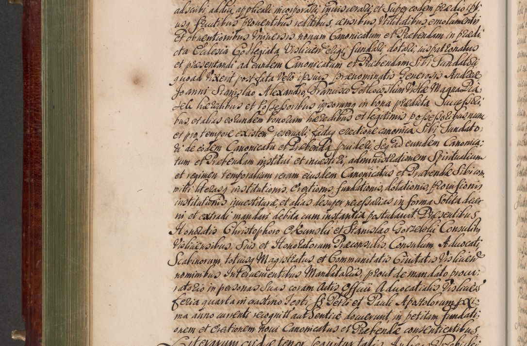 Zdjęcie nr 549 dla obiektu archiwalnego: Acta actorum episcopalium R. D. Andreae Trzebicki, episcopi Cracoviensis et ducis Severiae a die 29 Maii 1676 ad 1678 inclusive. Volumen VII