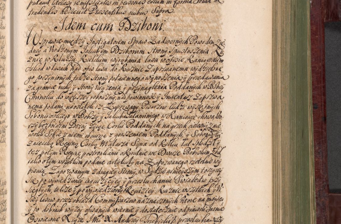 Zdjęcie nr 540 dla obiektu archiwalnego: Acta actorum episcopalium R. D. Andreae Trzebicki, episcopi Cracoviensis et ducis Severiae a die 29 Maii 1676 ad 1678 inclusive. Volumen VII